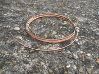 3 Metres 2mm x 0.17mm Rectangular Bare Copper Wire