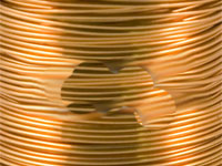 700 Metres 0.1mm 3006 Light Gold Coloured Copper Wire