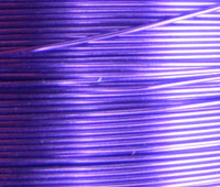 15 Metres 0.5mm GRAPE Coloured Copper Wire Coil