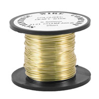 25 Metres 0.5mm 3121 Supa Champagne Coloured Craft Wire