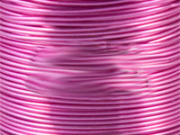 25 Metres 0.2mm BABY PINK Coloured Copper Wire