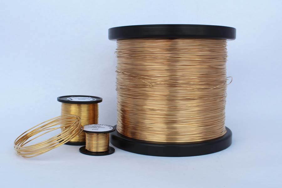 50g 0.9mm SOFT Gold Plated Copper Wire
