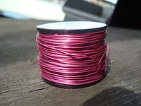 50g 0.56mm Lilac Enamelled Aluminium Wire