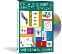 Creating Wire & Beaded Jewelry ## DVD ##: with Linda Jones