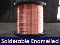 Solderable Enamelled Copper - Bulk Wire#