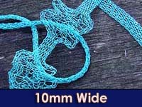 Knitted Coloured Craft Wire - 10mm width