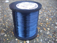 500g 0.75mm BLUE Coloured Solderable Enamelled Copper Wire