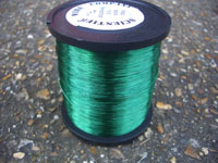 500g 0.315mm GREEN Coloured Solderable Enamelled Copper Wire