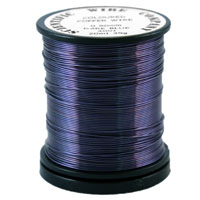 35g 0.315mm 3001 Dark Blue Coloured Copper Wire