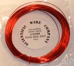 15 Metre Coil 0.5mm 3003 Vivid Red Copper Craft Wire