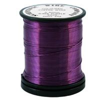 35g 0.315mm 3010 Dark Purple Coloured Copper Wire