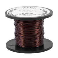 25 Metres 0.5mm 3012 Mid Brown Coloured Copper Craft Wire