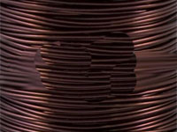 150 Metres 0.1mm 3012 Mid Brown Coloured Craft Wire