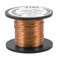 25 Metres 0.5mm 3016 Warm Gold Coloured Craft Wire