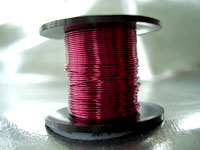 25 Metres 0.5mm 3019 Wine Coloured Craft Wire