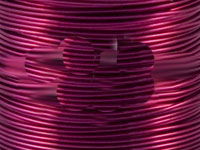 1 Metre 85mm Wide 0.2mm Medium Knitted BRIGHT VIOLET Copper Wire