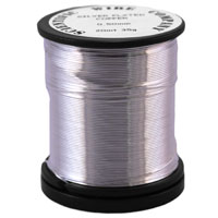 35g 0.2mm BARE Silver Plated Copper Wire