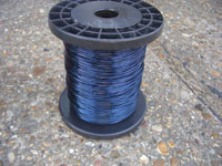 1kg Reel 1mm MIDNIGHT BLUE Coloured Copper Wire