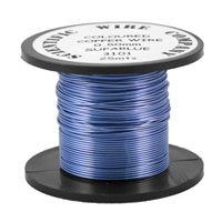 25 Metres 0.5mm 3101 Supa Blue Coloured Craft Wire