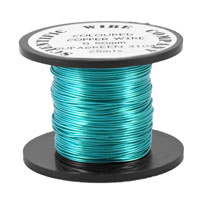 25 Metres 0.5mm 3104 Supa Green Coloured Craft Wire