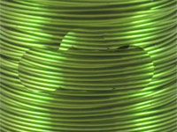 8 Metres 0.9mm 3114 Supa Lime Craft Wire