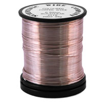 35g 0.5mm 3116 'Antique Silver Plated' Coloured Copper Wire
