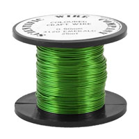 25 Metres 0.5mm 3120 Supa Emerald Coloured Craft Wire