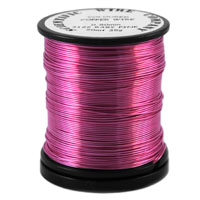 35g 0.2mm 3122 Supa Baby Pink Coloured Copper Wire