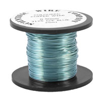 25 Metres 0.5mm 3125 Supa Ice Blue Coloured Craft Wire