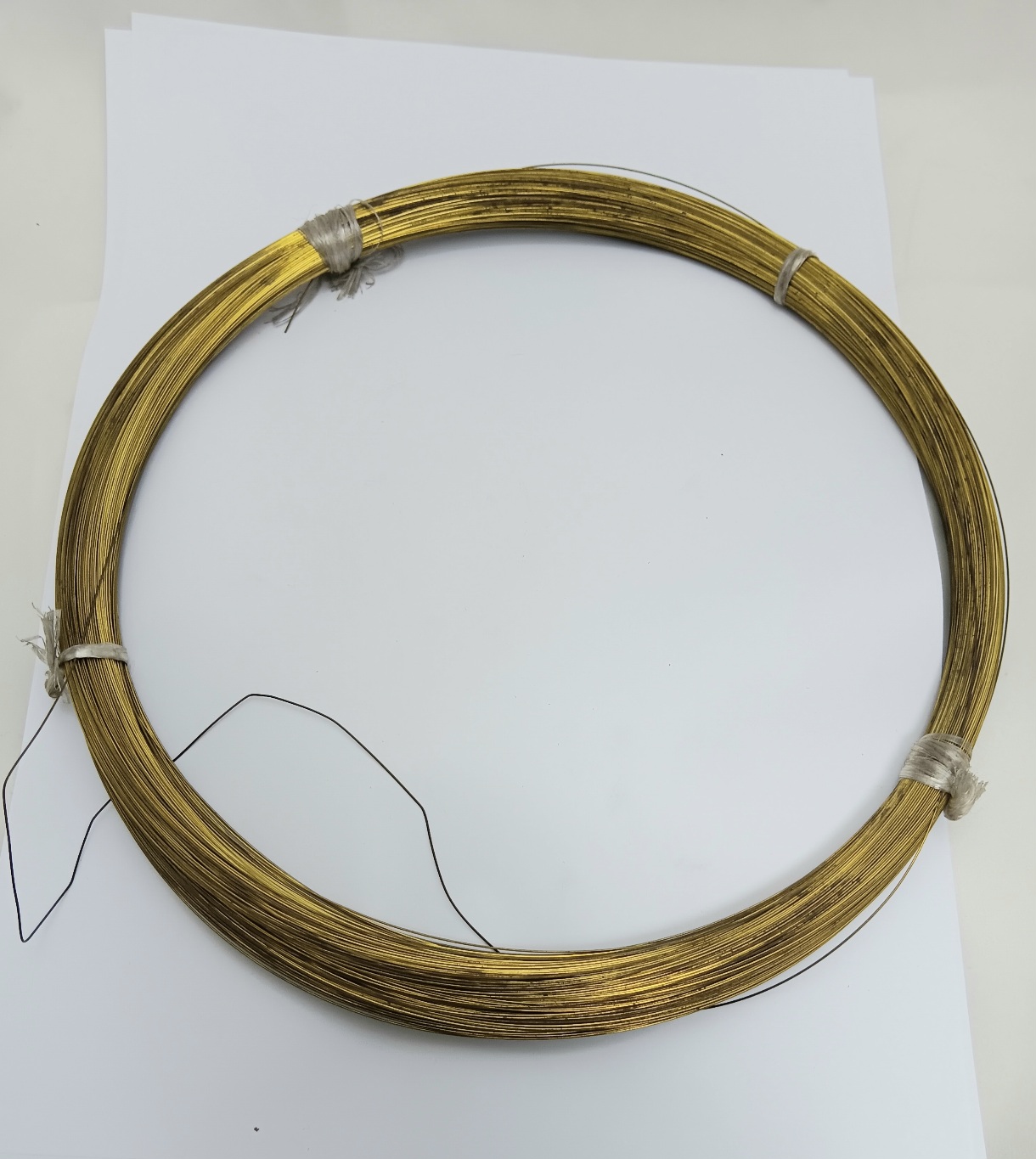 400g 0.45mm HARD Brass Wire  Coil