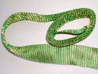 1 Metre 20mm Wide Ultra Fine 2 TONE GREEN Coloured Knitted Copper