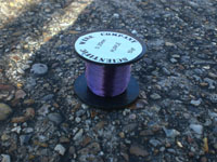 50g 0.2mm PURPLE Colour Enamelled Copper Wire