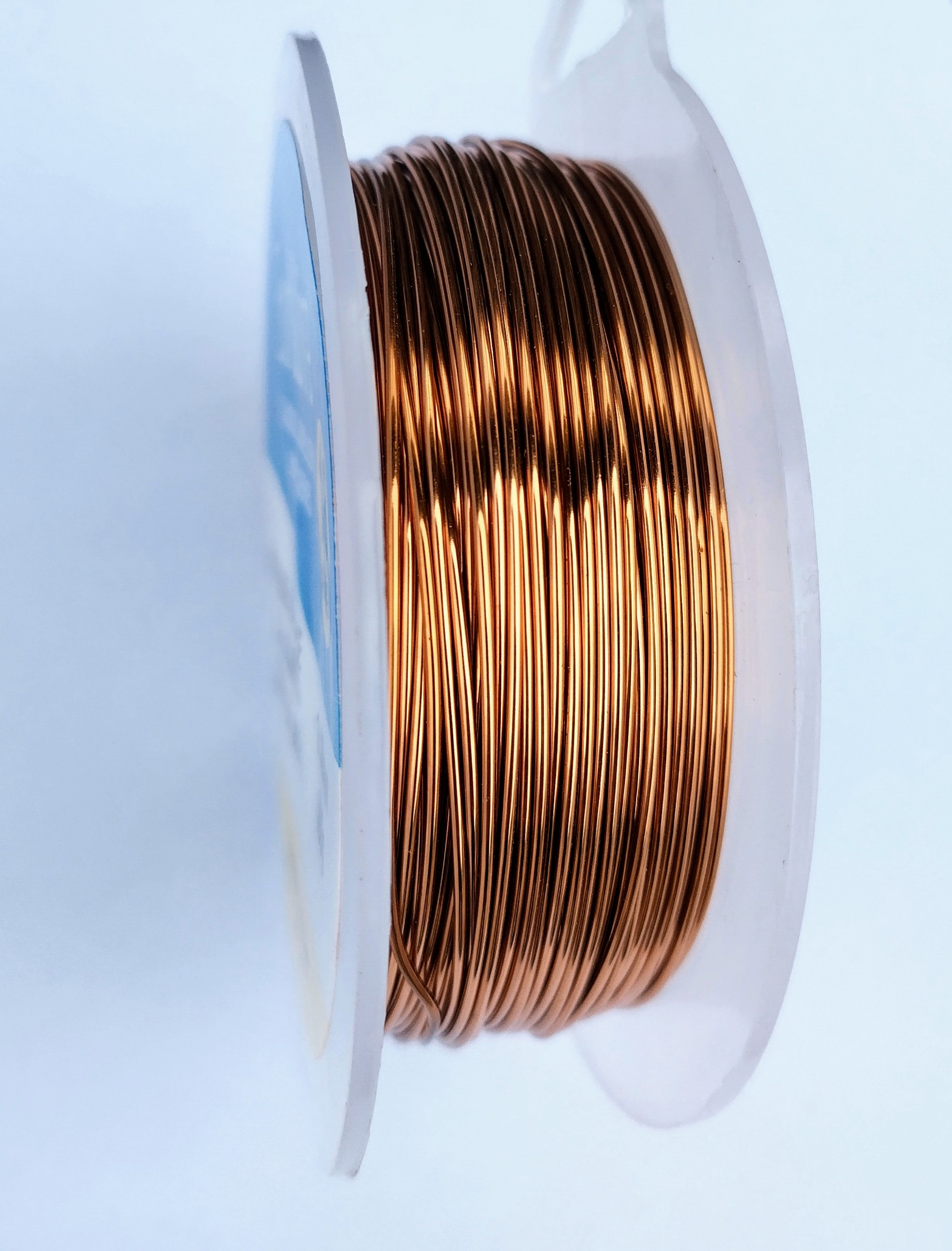 500g 1mm LIGHT BRONZE coloured copper wire 