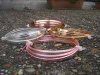 4 PACK 3mm X 0.75mm Copper Tape ROSE/Gilt/SPC/copper