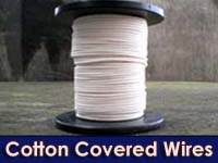 COTTON COVERED Covered Copper Wire