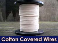 Cotton Covered Copper