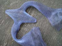 1 Metre 85mm Wide Tight Knitted 0.1mm 3001 Dark Blue Craft Wire