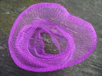 1 Metre 85mm Wide Tight Knitted 0.1mm 3107 Supa Violet Craft Wire