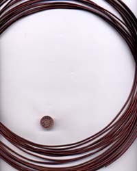 500g Coil 2mm Brown Enamelled Copper Wire