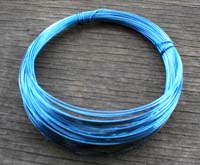 15 Metres of 0.5mm ROYAL BLUE ENAMELLED ALUMINIUM Wire 