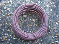 7 Metres BROWN Coloured PAPER Covered FLORIST Wire