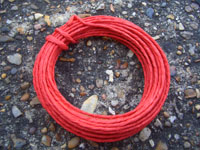 7 Metres RED Coloured PAPER Covered FLORIST Wire