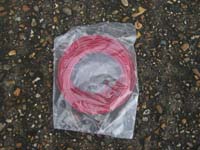 10 Metres 16/0.2mm red PVC Covered CABLE