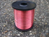 125g 0.28mm pink coloured Solderable Enamelled Copper Wire