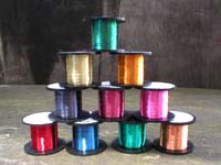 10x 8 Metres Reels of 0.9mm Coloured Copper Craft Wire