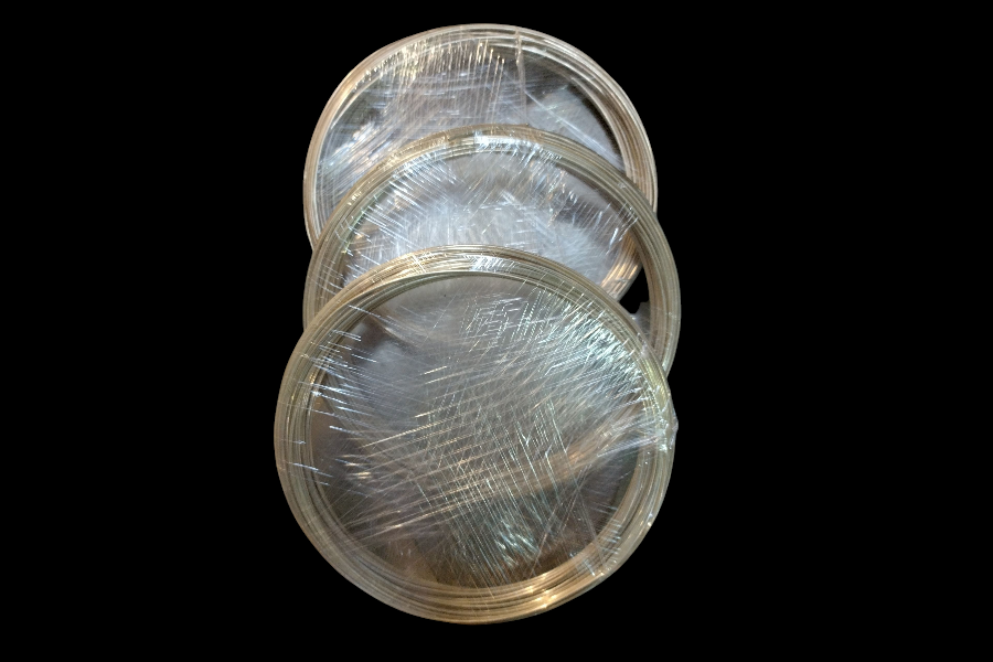 500g 1.6mm Soft Bare Silver Plated Copper Wire TARNISHED