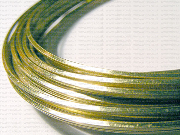 6 Metres 0.8mm Square champagne Coloured Copper Wire