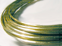 6 Metres 0.8mm Square champagne Coloured Copper Wire